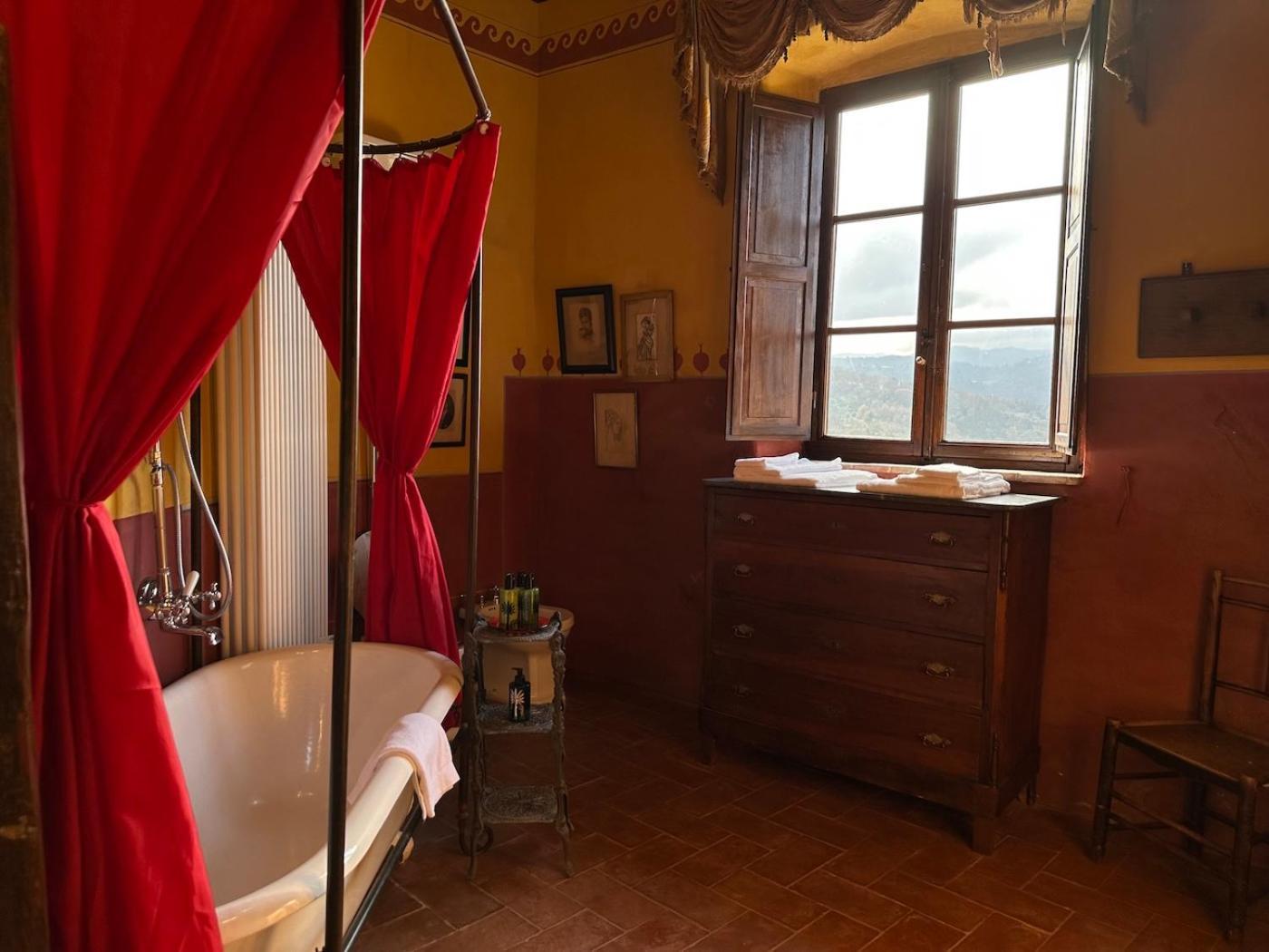 Castello Di Potentino Седжано Экстерьер фото